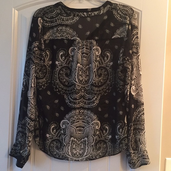 a.n.a sheer top - Picture 4 of 4